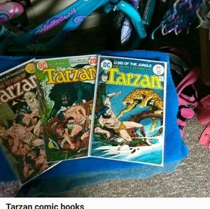 3 1972 Tarzan comic in NM condition